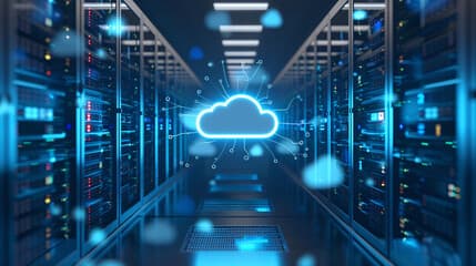 Cloud Transformation Illustration